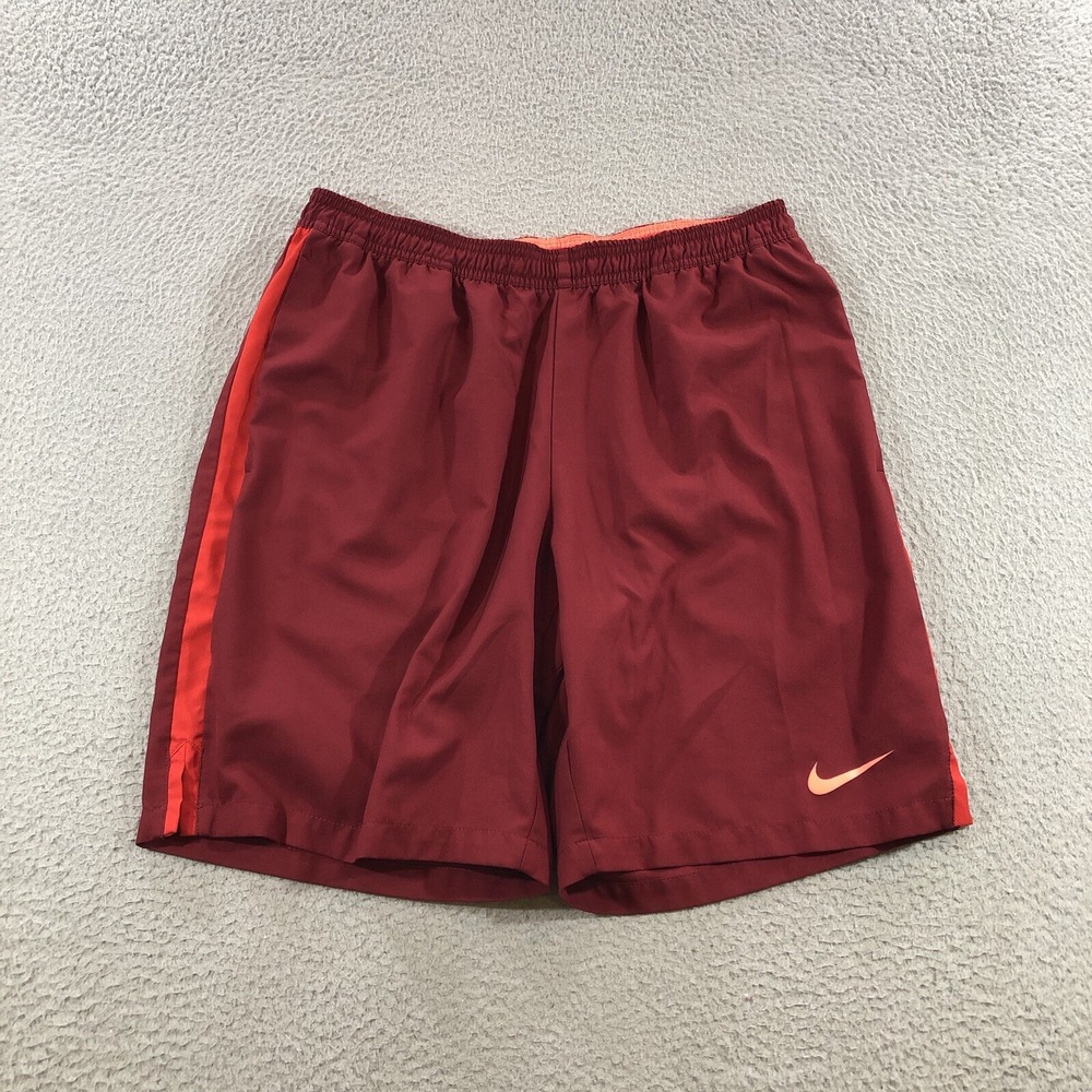 Nike Athletic Shorts Men's L Red Basketball Gym Training